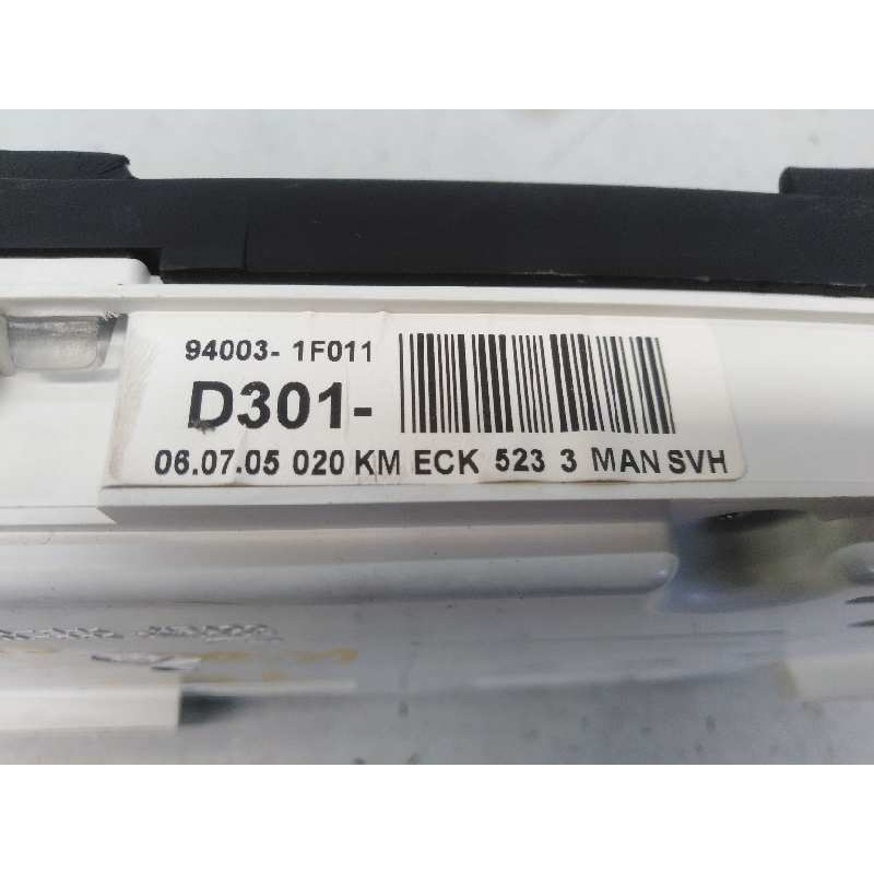 Recambio de cuadro instrumentos para kia sportage lx 4x4 referencia OEM IAM 940031F011  E3-A3-39-3