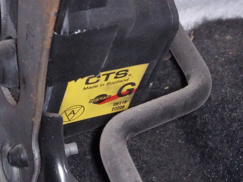 Recambio de pedal acelerador para nissan qashqai (j10) tekna referencia OEM IAM 0611B 20206 