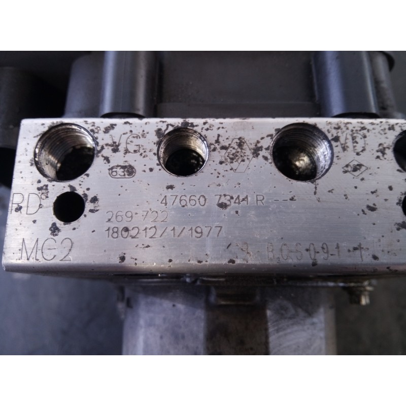 Recambio de abs para renault clio iv authentique referencia OEM IAM 476607341R 2265106455 P3-B8-17-1