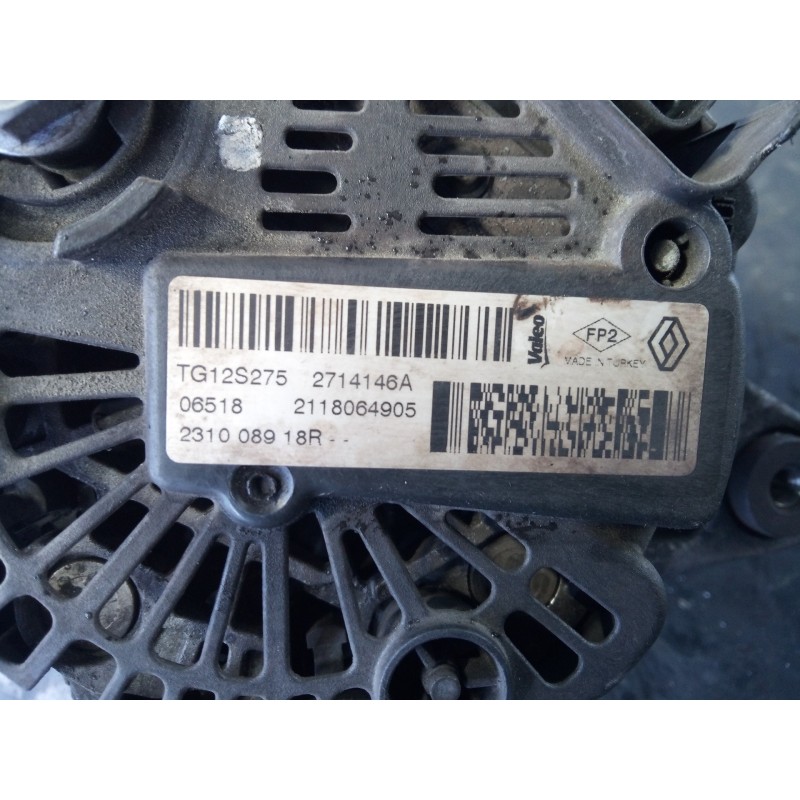 Recambio de alternador para renault clio iv authentique referencia OEM IAM 231008918R 2118064905 P3-A5-18-1