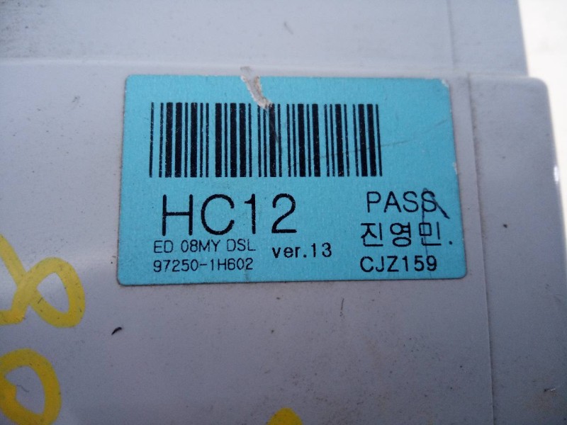 Recambio de mando climatizador para kia cee´d sporty wagon active referencia OEM IAM 972501H602  E3-A3-30-3