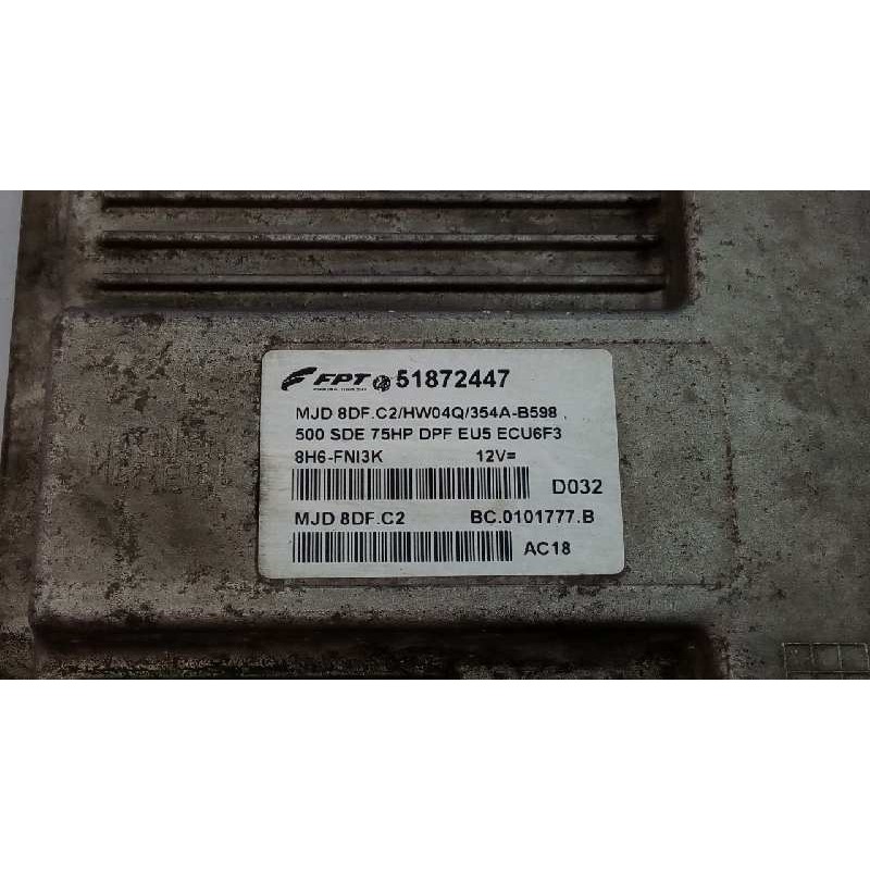 Recambio de centralita motor uce para fiat nuova 500 (150) sport referencia OEM IAM 51872447 BC0101777B E3-A4-32-3
