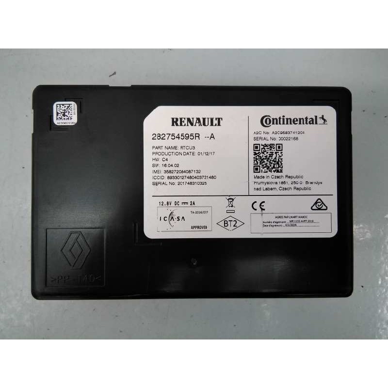 Recambio de modulo electronico para renault captur xmod referencia OEM IAM 282754595R  E2-A1-34-5