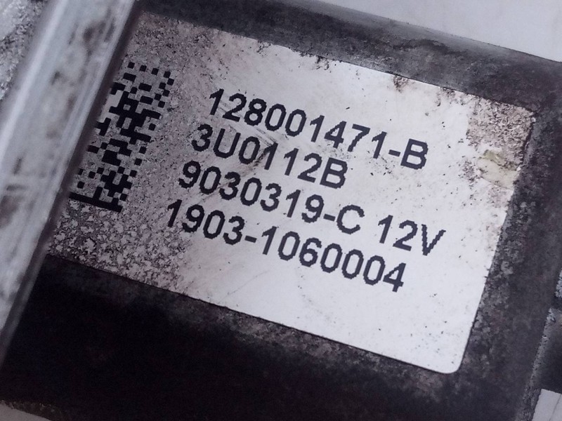 Recambio de elevalunas delantero derecho para renault clio iv authentique referencia OEM IAM 128001471 19031060004 E1-A1-40-2