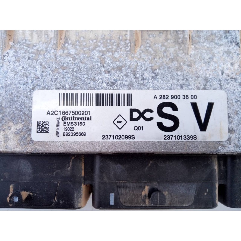 Recambio de centralita motor uce para renault megane iv grandtour life referencia OEM IAM 237102099S A2C1667500201 E2-A1-28-5