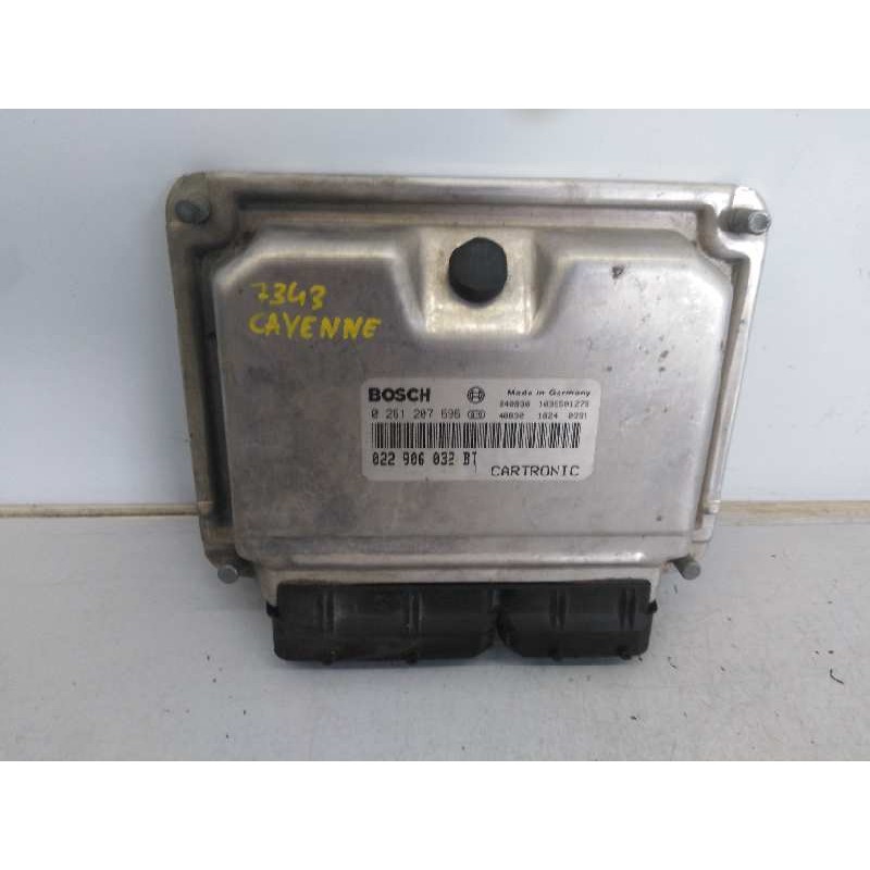 Recambio de centralita motor uce para porsche cayenne (typ 9pa) s referencia OEM IAM 0261207696 022906032BT E3-B6-57-5