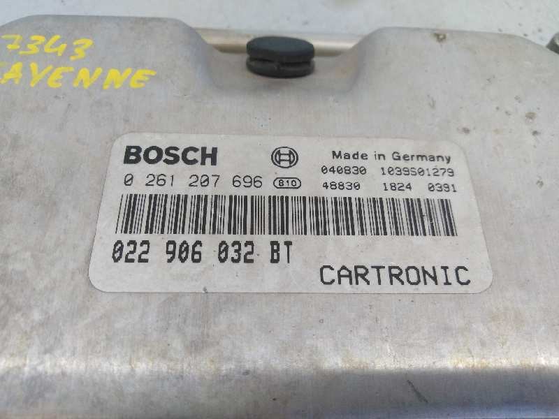 Recambio de centralita motor uce para porsche cayenne (typ 9pa) s referencia OEM IAM 0261207696 022906032BT E3-B6-57-5