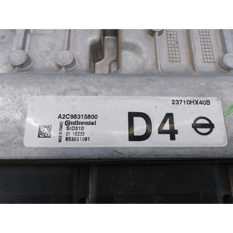 Recambio de centralita motor uce para nissan qashqai (j11) acenta referencia OEM IAM 853031091 A2C98315800 E3-B4-24-2