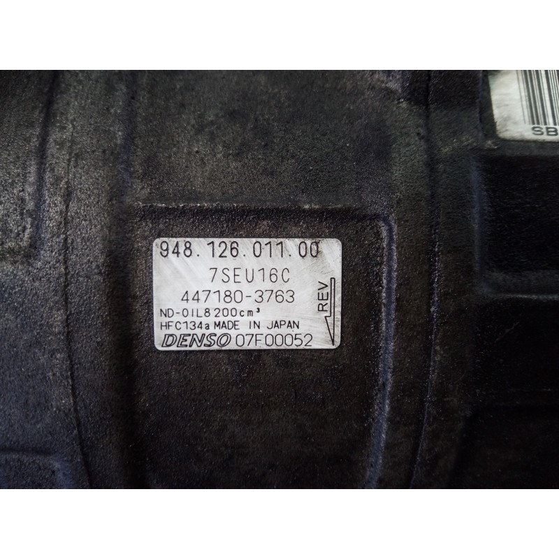 Recambio de compresor aire acondicionado para porsche cayenne (typ 9pa) s referencia OEM IAM 94812801100  P3-A1-8-2