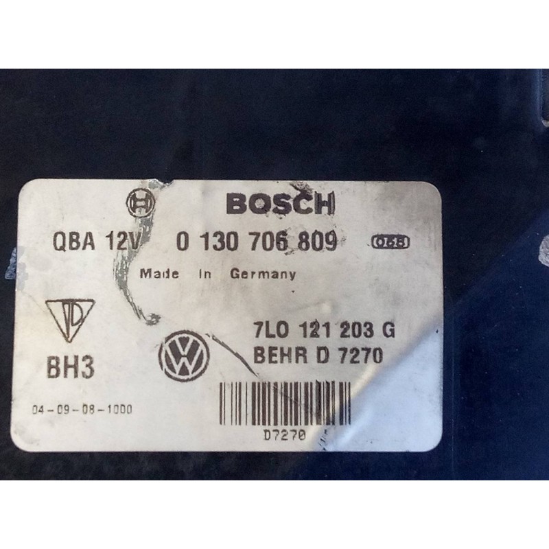 Recambio de electroventilador para porsche cayenne (typ 9pa) s referencia OEM IAM 7L0121203G 7L0121207E P2-B8-21
