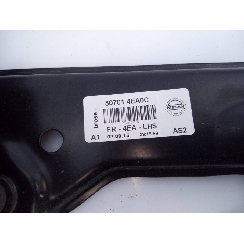 Recambio de elevalunas delantero izquierdo para nissan qashqai (j11) acenta referencia OEM IAM 807014EA0C  E2-A4-15-2