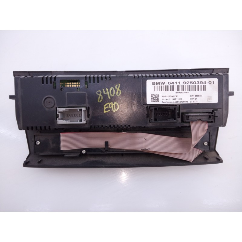Recambio de mando climatizador para bmw serie 3 berlina (e90) 318d referencia OEM IAM 64119250394  E3-A2-23-1