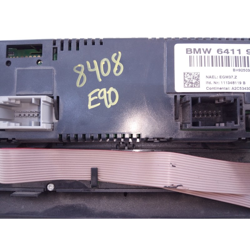 Recambio de mando climatizador para bmw serie 3 berlina (e90) 318d referencia OEM IAM 64119250394  E3-A2-23-1