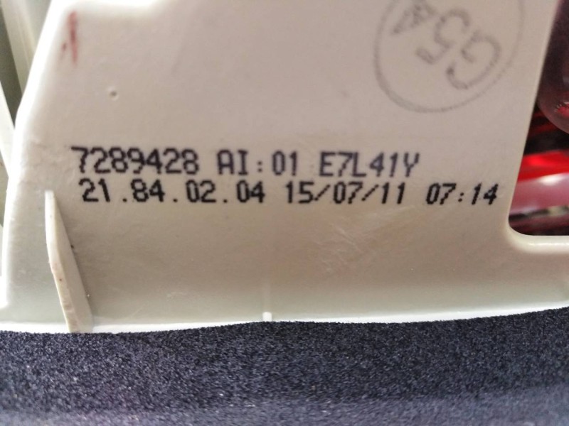 Recambio de piloto trasero derecho porton para bmw serie 3 berlina (e90) 318d referencia OEM IAM 7289428  E1-A3-43-2
