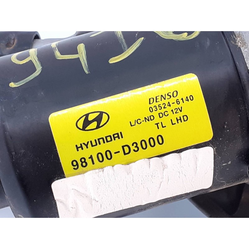 Recambio de motor limpia delantero para hyundai tucson essence bluedrive 2wd referencia OEM IAM 98100D3000  E2-B5-20-2