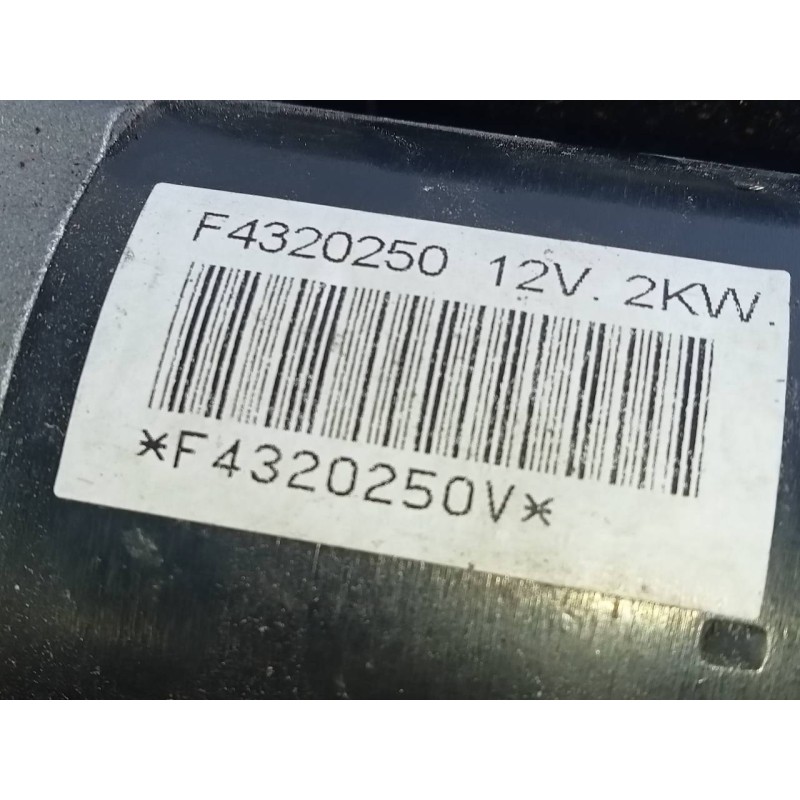 Recambio de motor arranque para seat leon (1p1) reference referencia OEM IAM F4320250  P3-B8-7-1