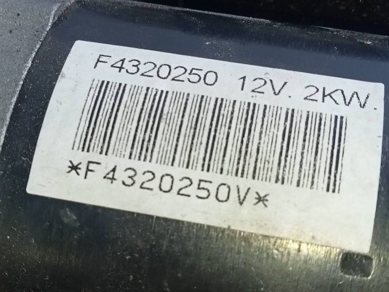 Recambio de motor arranque para seat leon (1p1) reference referencia OEM IAM F4320250  P3-B8-7-1