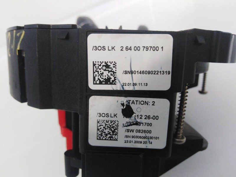 Recambio de anillo airbag para mercedes-benz clase e (w212) lim. 350 cdi blueefficiency (212.025) referencia OEM IAM 26400797001