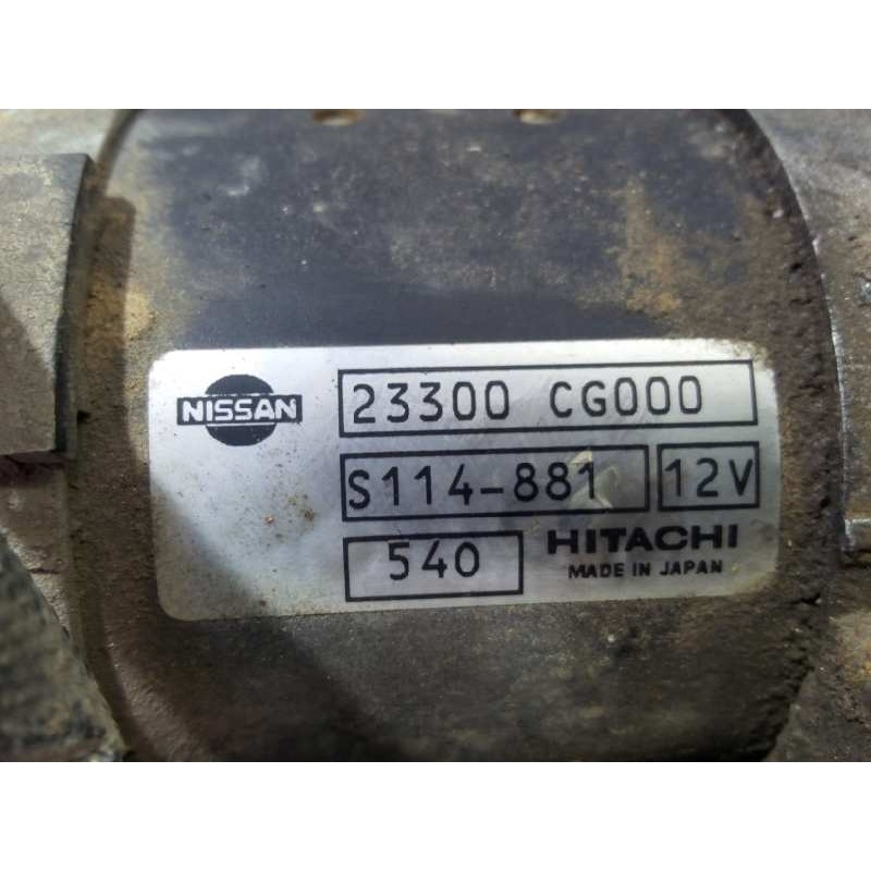 Recambio de motor arranque para infiniti fx fx35 referencia OEM IAM 23300CG000  P3-A7-30-2