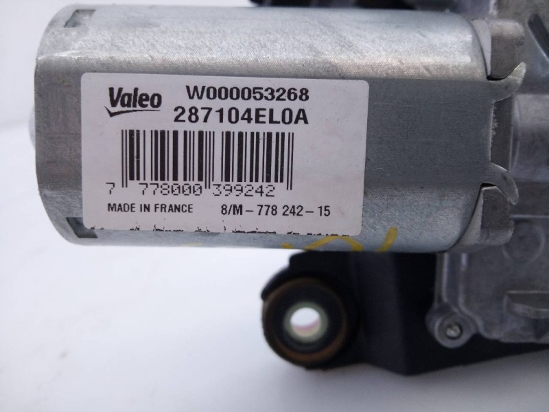 Recambio de motor limpia trasero para nissan qashqai (j11) acenta referencia OEM IAM 287104EL0A  E2-A4-49-2
