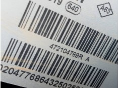 Recambio de servofreno para renault megane iv grandtour life referencia OEM IAM 472104789R   2