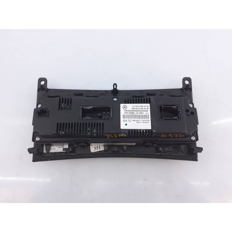 Recambio de mando climatizador para mercedes-benz clase e (w212) lim. 350 cdi blueefficiency (212.025) referencia OEM IAM A21290