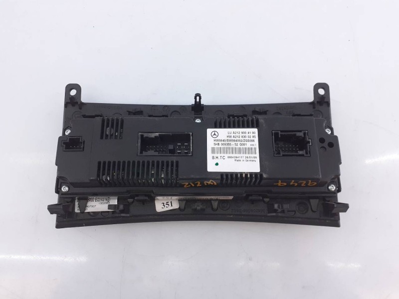 Recambio de mando climatizador para mercedes-benz clase e (w212) lim. 350 cdi blueefficiency (212.025) referencia OEM IAM A21290
