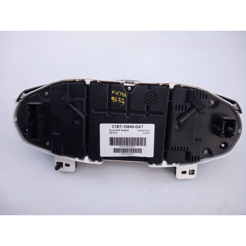 Recambio de cuadro instrumentos para ford fiesta (ccn) black edition referencia OEM IAM C1BT10849GAT  E3-B3-35-3
