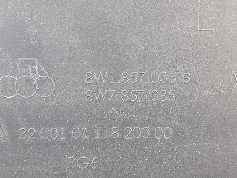 Recambio de guantera para audi a4 avant (8w5) sport edition referencia OEM IAM 8W1857035  P2-B2-12