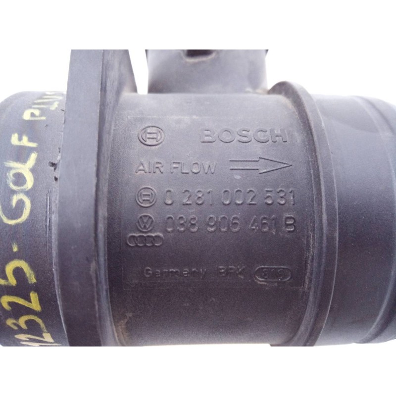Recambio de caudalimetro para volkswagen golf plus (5m1) sportline referencia OEM IAM 038906461B 0281002531 E2-A1-29-1