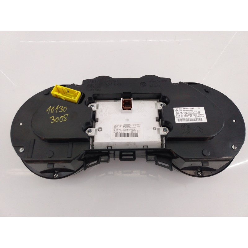 Recambio de cuadro instrumentos para peugeot 3008 access referencia OEM IAM 9810477380 69789480U E1-A4-38-1