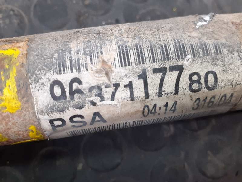 Recambio de transmision delantera izquierda para peugeot 307 berlina (s2) referencia OEM IAM 9637117780  P1-A6-29