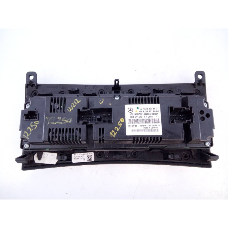 Recambio de mando climatizador para mercedes-benz clase e (w212) lim. e 220 bluetec (212.001) referencia OEM IAM A2129006527 A21