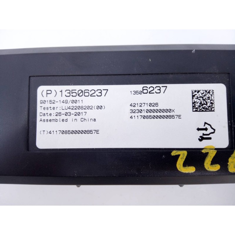 Recambio de modulo electronico para opel mokka x excellence start/stop 4x4 referencia OEM IAM 13505237  E3-A5-34-4