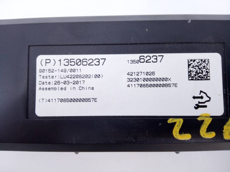 Recambio de modulo electronico para opel mokka x excellence start/stop 4x4 referencia OEM IAM 13505237  E3-A5-34-4