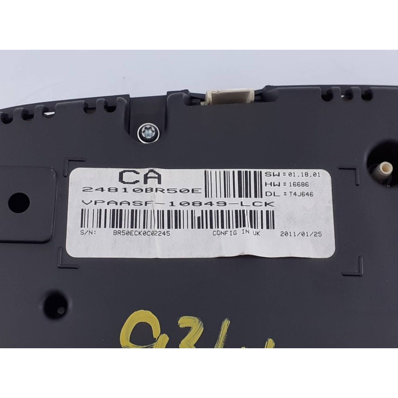 Recambio de cuadro instrumentos para nissan qashqai (j10) acenta referencia OEM IAM 24810BR50E  E3-B4-12-3