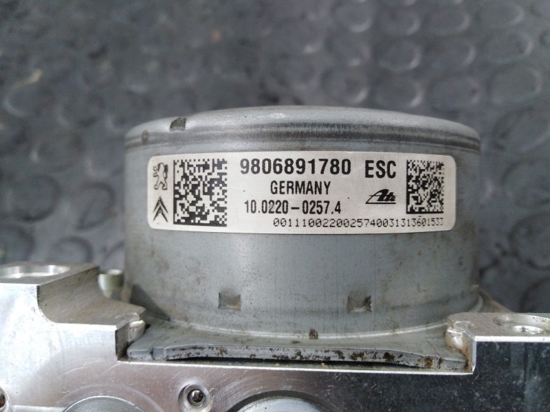 Recambio de abs para citroën c3 picasso exclusive referencia OEM IAM 9806891780 10022002574 P3-A8-14-4