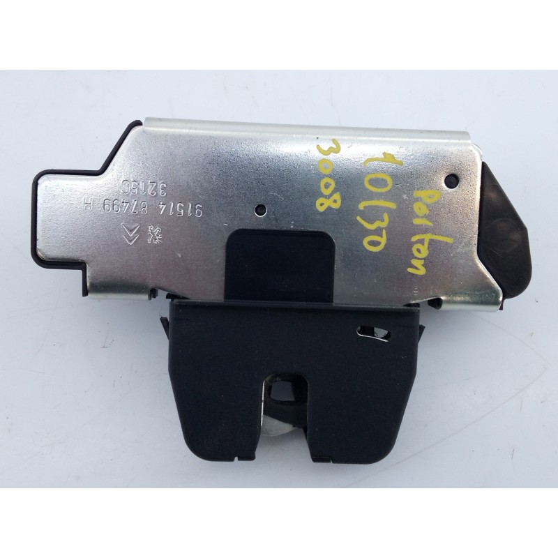 Recambio de cerradura maletero / porton para peugeot 3008 access referencia OEM IAM 9151487499H  E1-A4-4-2