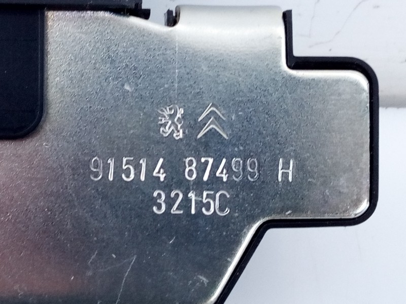 Recambio de cerradura maletero / porton para peugeot 3008 access referencia OEM IAM 9151487499H  E1-A4-4-2