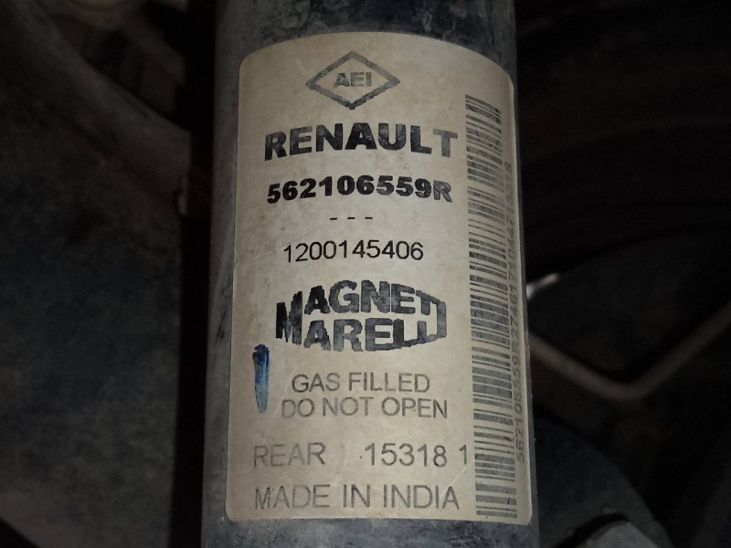 Recambio de amortiguador trasero derecho para dacia dokker essential referencia OEM IAM 562106559R  