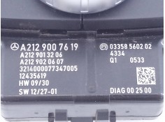 Recambio de sistema navegacion gps para mercedes-benz clase e (w212) lim. e 220 bluetec (212.001) referencia OEM IAM A2129001826 2