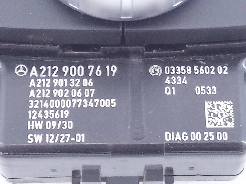 Recambio de sistema navegacion gps para mercedes-benz clase e (w212) lim. e 220 bluetec (212.001) referencia OEM IAM A2129001826