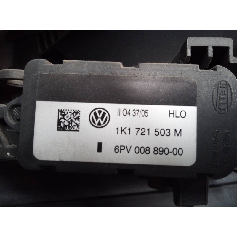 Recambio de pedal acelerador para volkswagen golf plus (5m1) sportline referencia OEM IAM 1K1721503M 6PV00889000 