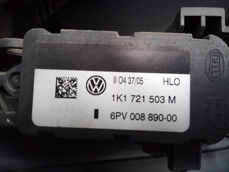 Recambio de pedal acelerador para volkswagen golf plus (5m1) sportline referencia OEM IAM 1K1721503M 6PV00889000 