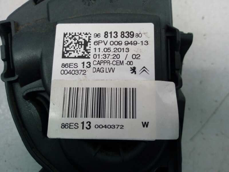 Recambio de pedal acelerador para citroën c3 picasso exclusive referencia OEM IAM 9681383980 6PV00994913 E3-B2-50-3