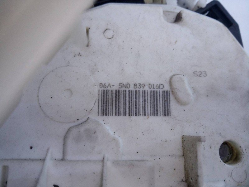 Recambio de cerradura puerta trasera derecha para volkswagen passat cc (357) básico referencia OEM IAM 5N0839016S  E1-B6-12-2