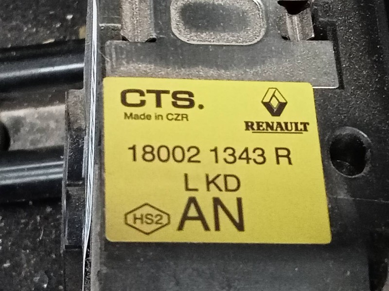 Recambio de pedal acelerador para dacia dokker essential referencia OEM IAM 180021343R  