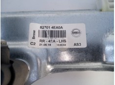Recambio de elevalunas trasero izquierdo para nissan qashqai (j11) acenta referencia OEM IAM   E2-A4-49-1 2
