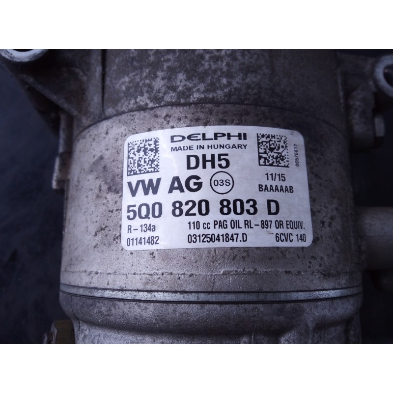 Recambio de compresor aire acondicionado para volkswagen passat variant (3g5) advance bmt referencia OEM IAM 5Q0820803D  P3-A1-9