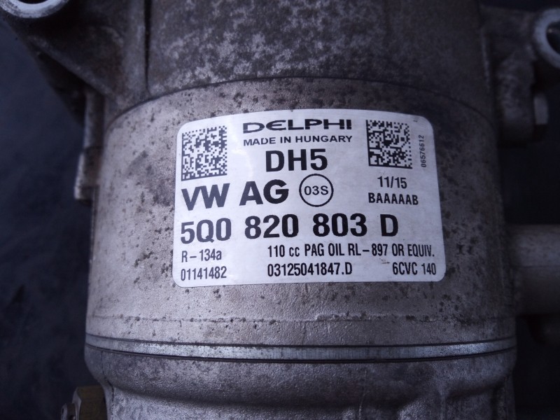 Recambio de compresor aire acondicionado para volkswagen passat variant (3g5) advance bmt referencia OEM IAM 5Q0820803D  P3-A1-9